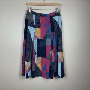 Maeve Multicolor A-Line Skirt